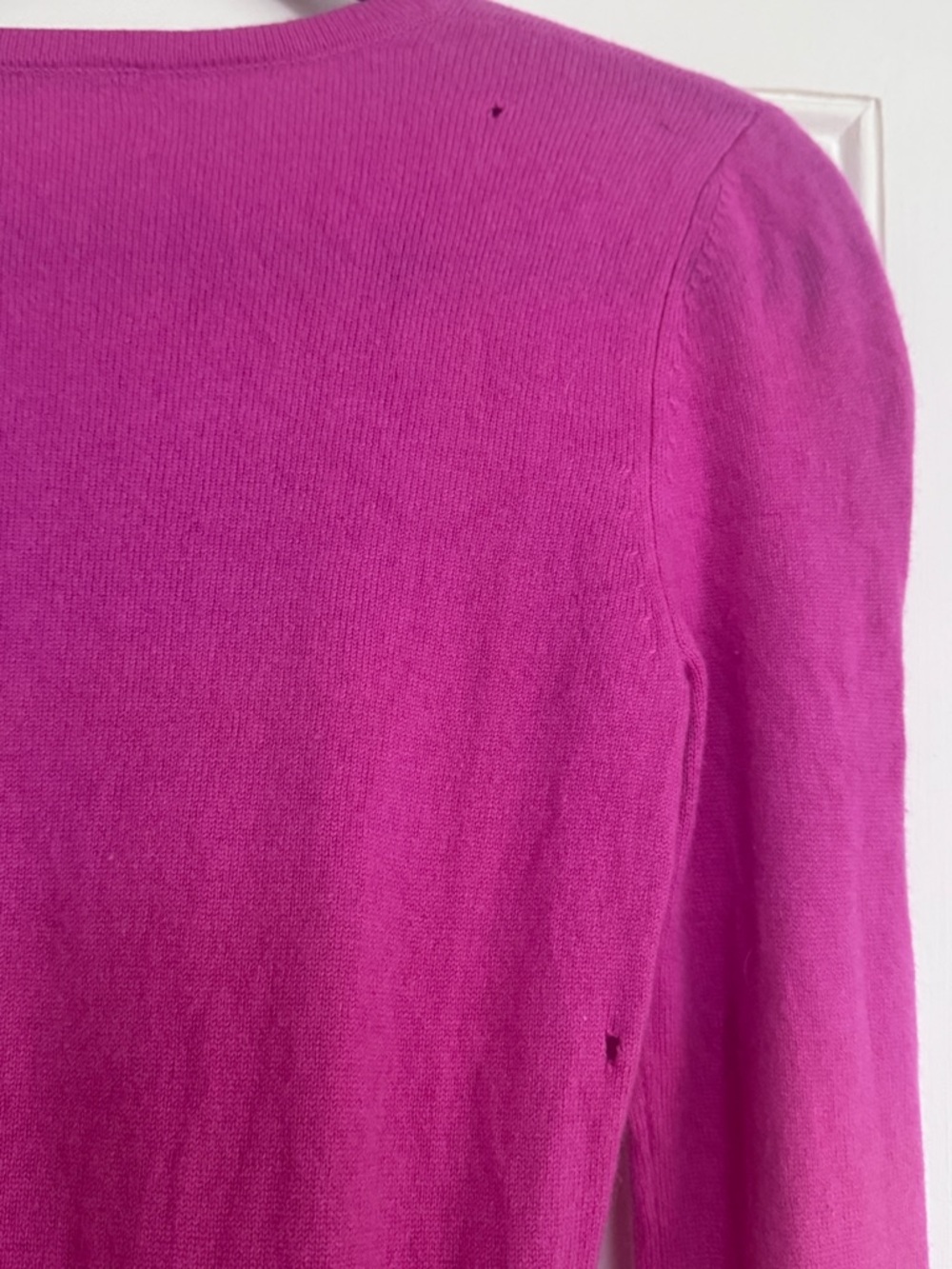Henri Bendel Limited Edition Cashmere Sunglasses Intarsia Sweater Pink Large - Picture 4 of 5